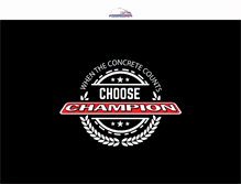 Tablet Screenshot of championconcretepump.com